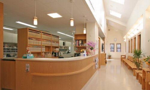 とがさき動物病院　待合室