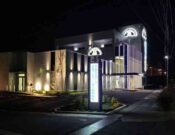 井笠動物医療センター　倉敷マスカット通り動物病院 夕景2